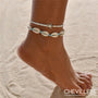 Chaine Cheville Coquillage - Tortue