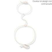 Chaine De Corps Ventre Argentée - Chevillère Bijoux