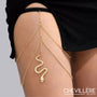 Chaine De Cuisse Serpent d'Or