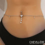 Chaîne De Taille Argent Diamant