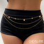 Chaines De Taille Dorées - 3 Pièces