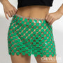 Mini Jupe Sexy Verte