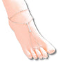 Parure De Pied Diamants Or