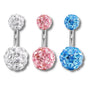 Piercing Capuchon Bijoux Diamants 3 Pièces