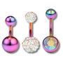 Piercing Capuchon Vagin Violet 3 Pièces