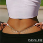 String Personnalisé Blanc En Dentelle