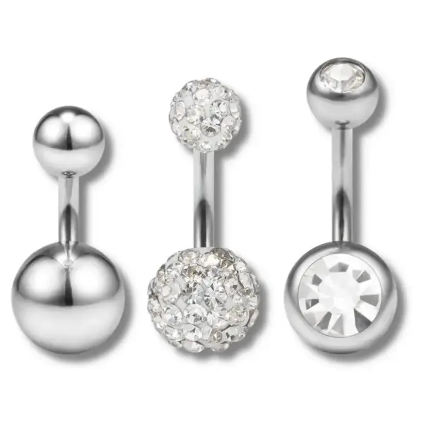 Piercing Capuchon Bijoux Argent 3 Pièces - Chevillère Bijoux