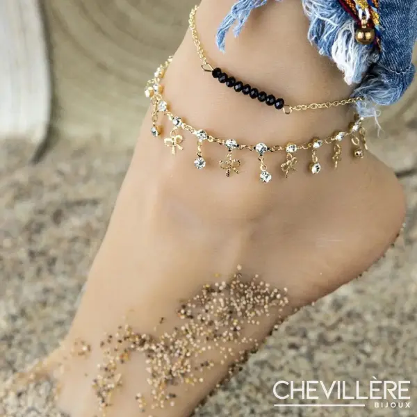 Bijou Cheville Tendance - Créatif & Unique - Chevillère Bijoux