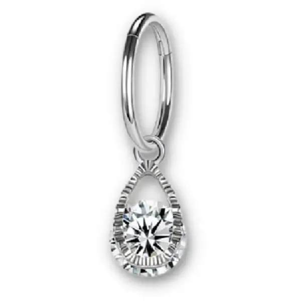 Bijou Clitoris - Anneau Diamant Pendant - Chevillère Bijoux