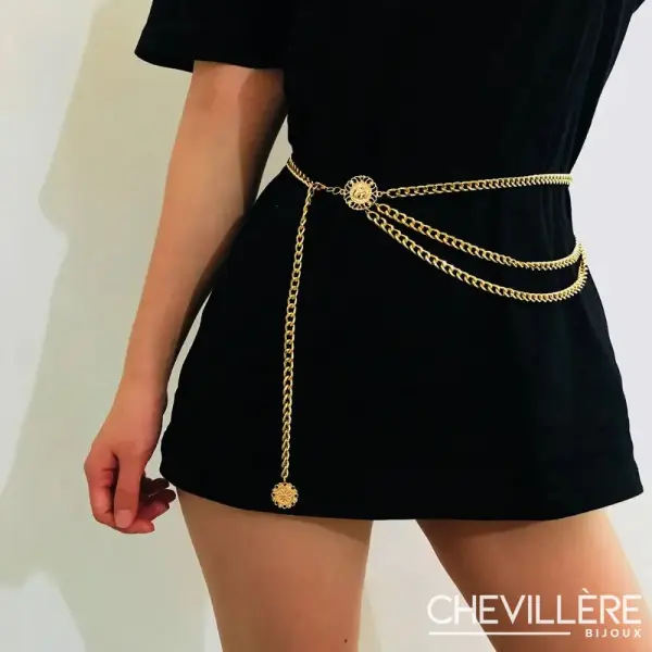 Bijoux De Taille Style Grec - Chevillère Bijoux