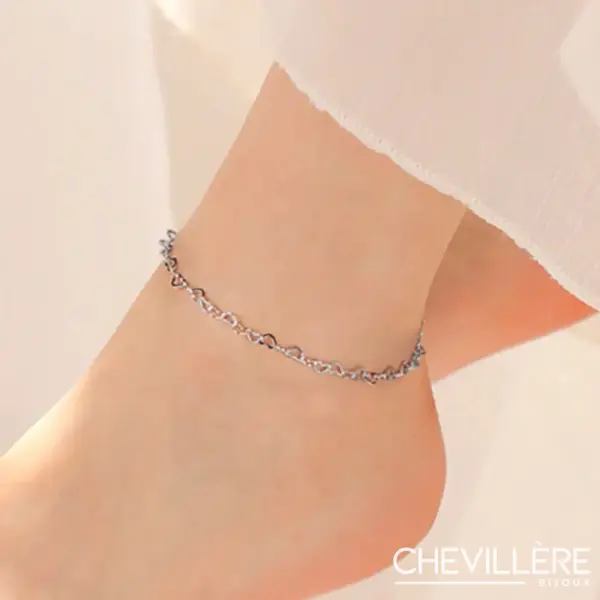 Chevillère Femme Argent Sterling 925 - Chevillère Bijoux