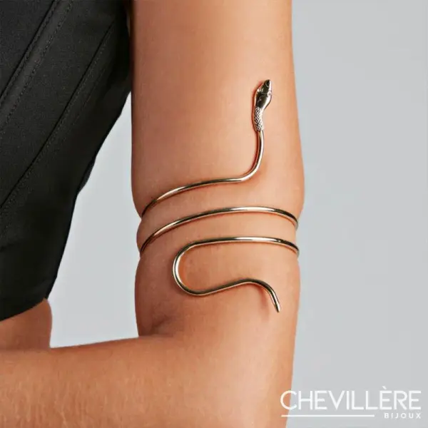 Bracelet de Bras Serpent Les Bijoux de Corps