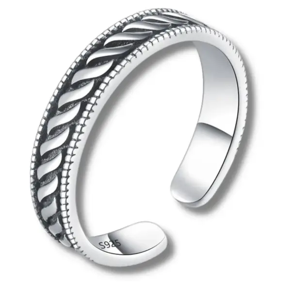Bague De Doigt De Pied Argent S925 - Chevillère Bijoux