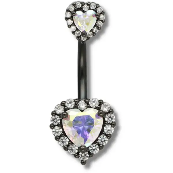 Piercing Clitoris À Capuchon Noir - Chevillère Bijoux