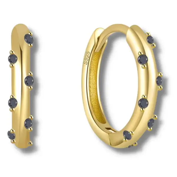 Piercing Genital Anneau Or Noir - Chevillère Bijoux