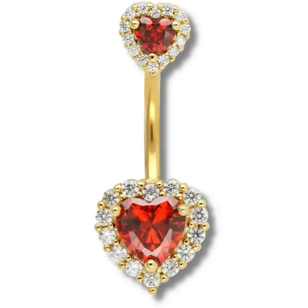 Piercing Clitoris À Capuchon Coeur - Chevillère Bijoux