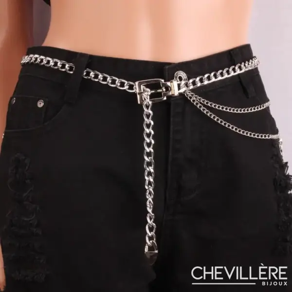 Bijoux De Taille Chic Argent - Chevillère Bijoux
